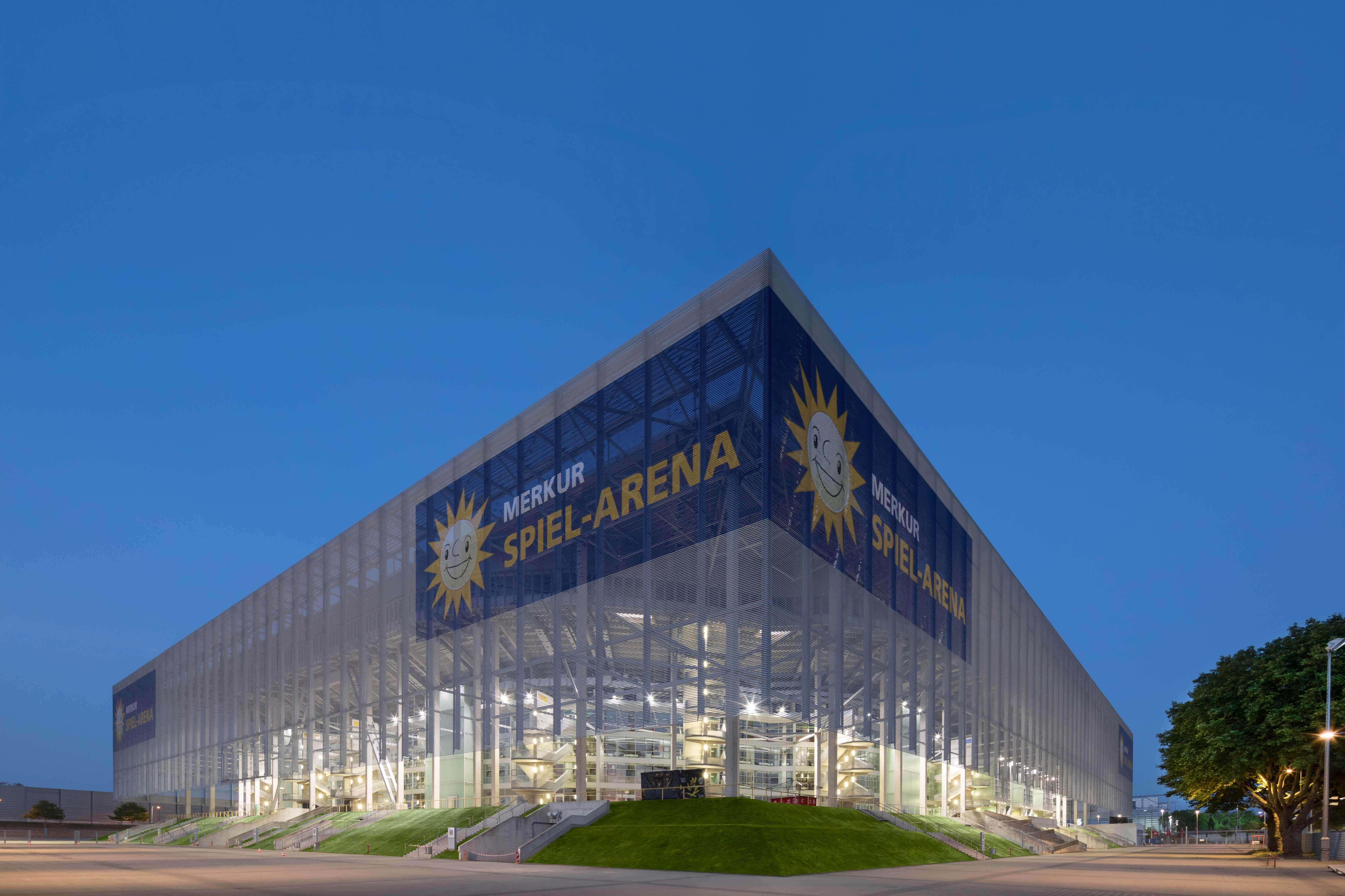 Merkur Spiel-Arena in Düsseldorf, Germany.