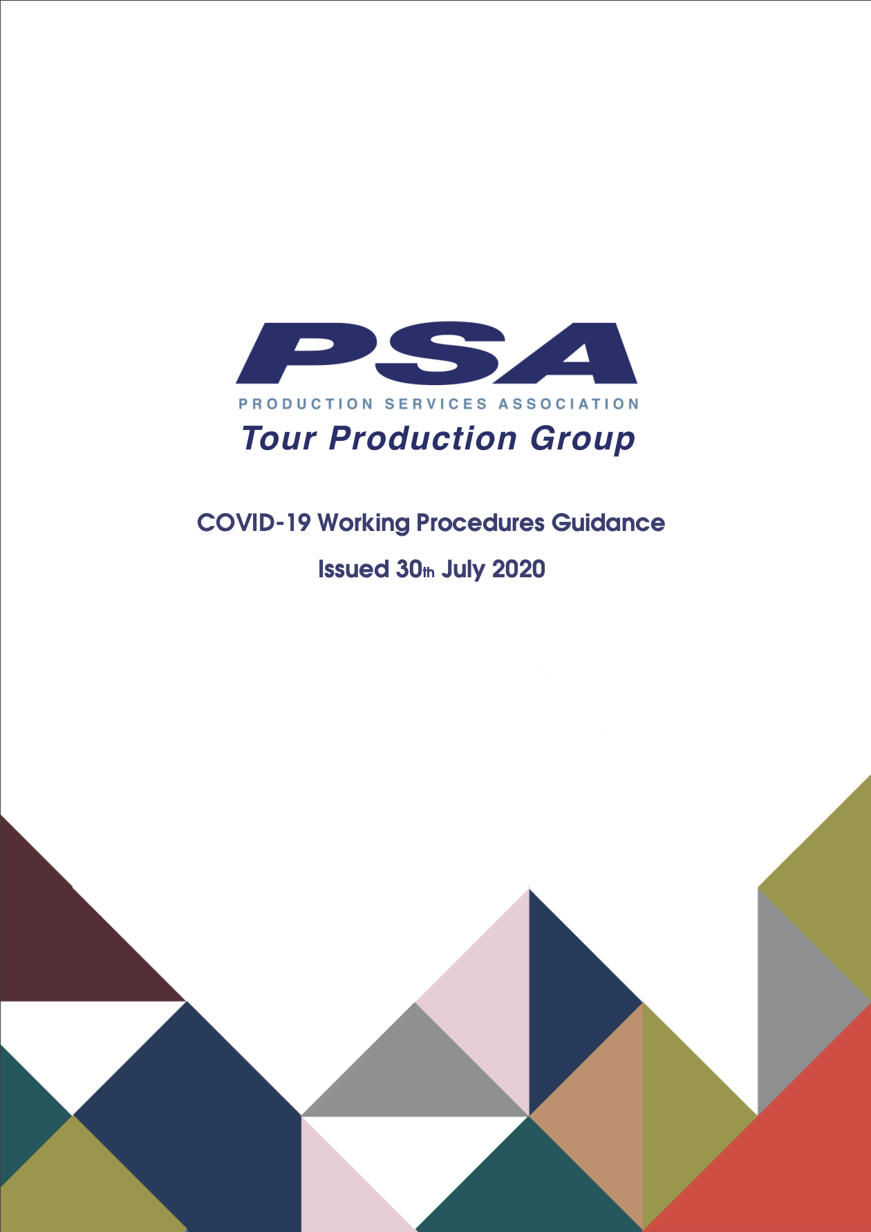 The PSA Covid-19 guide is available for download.