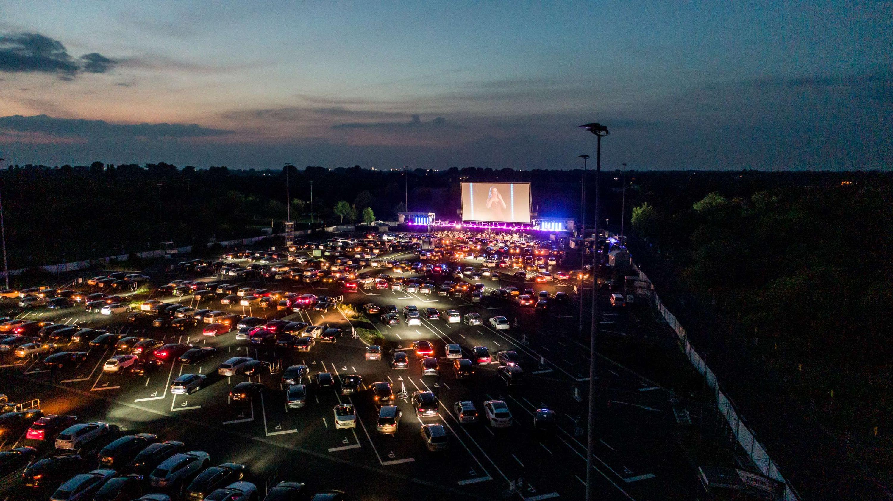 D.LIVE promoted a great variety of events at the drive-in