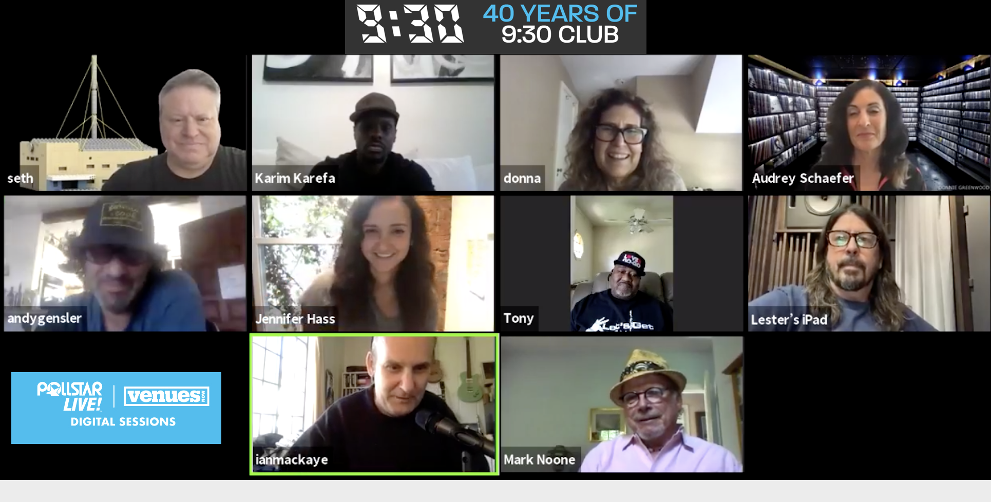 9:30 Club Roundtable