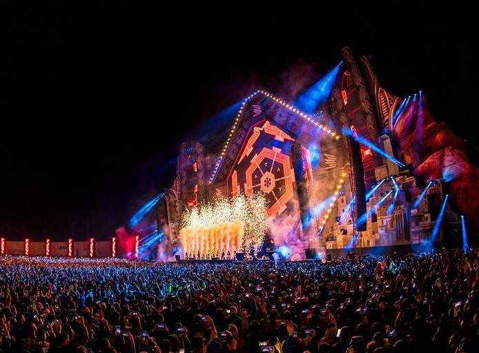 The stage at Soundstorm.