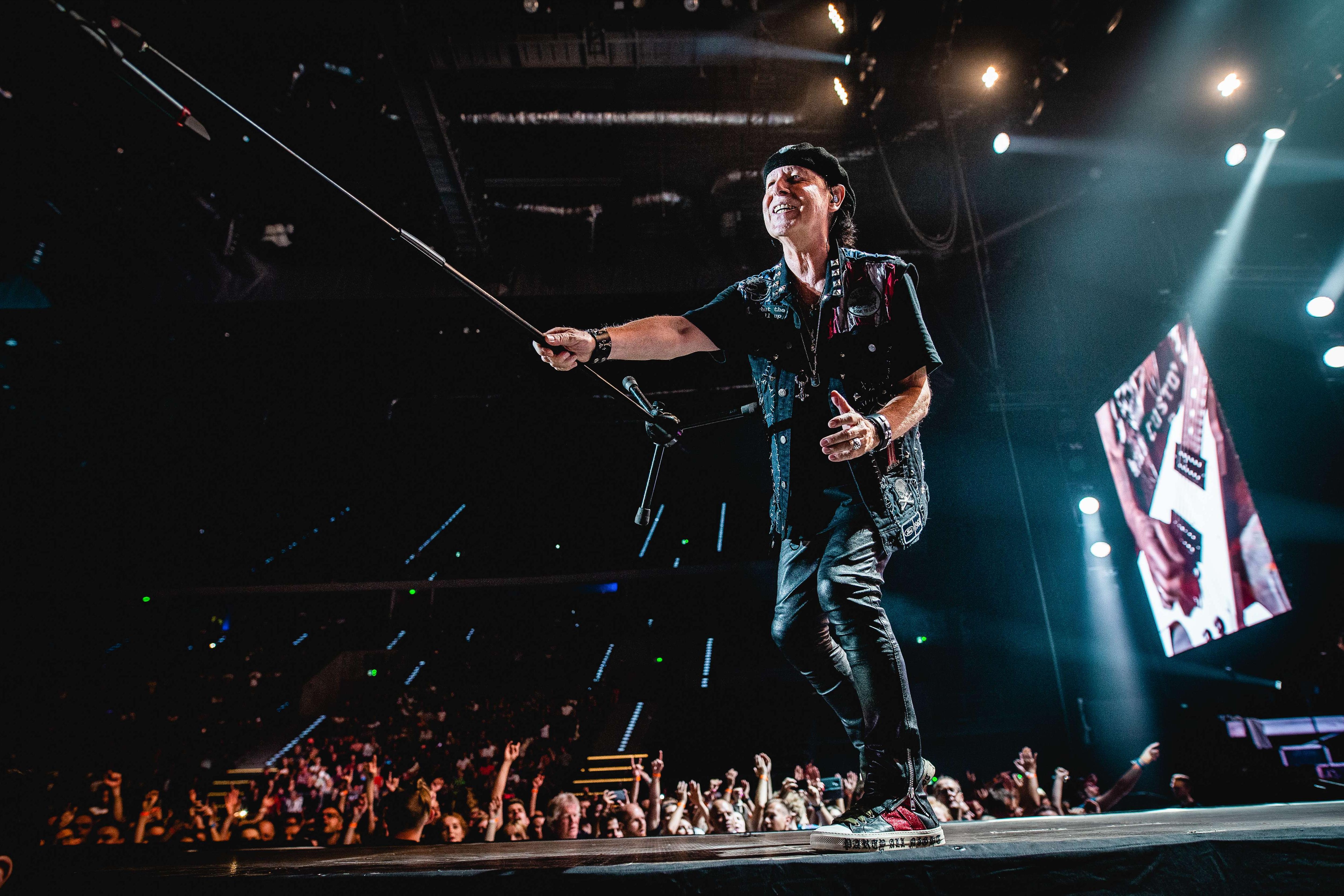 Klaus Meine's vocal range at age 71 is still impressive.