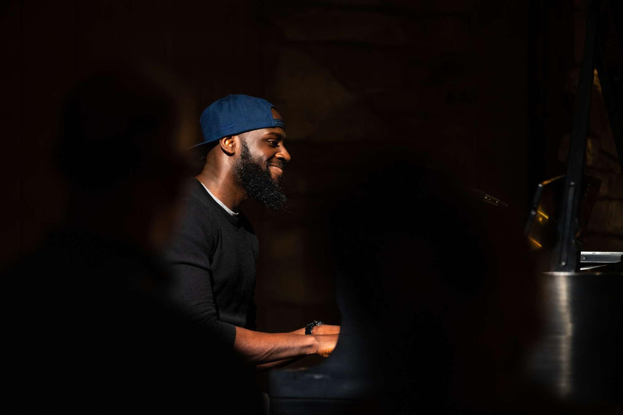 Niji Adeleye in his Element.