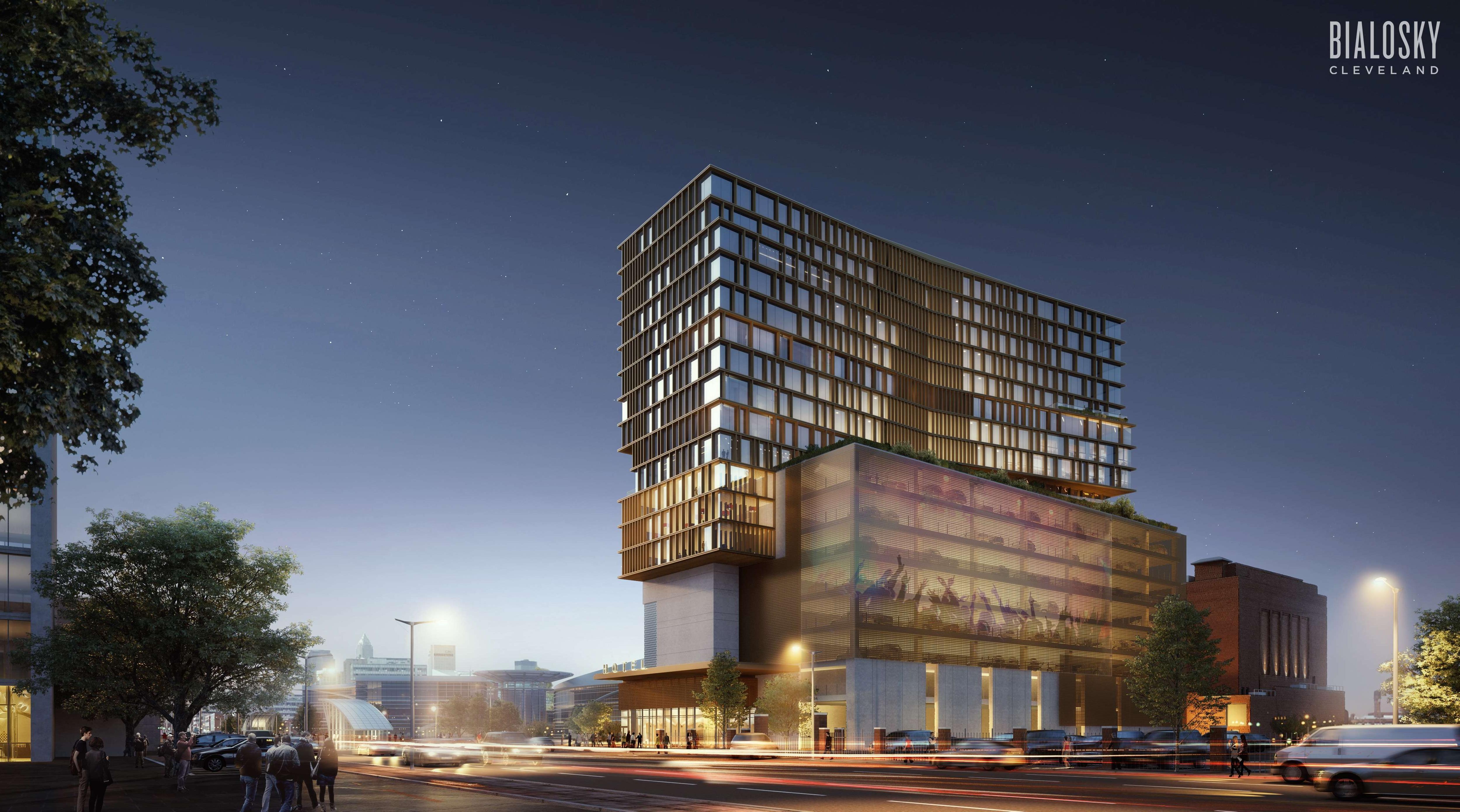 TempleLive Dream Hotel Rendering