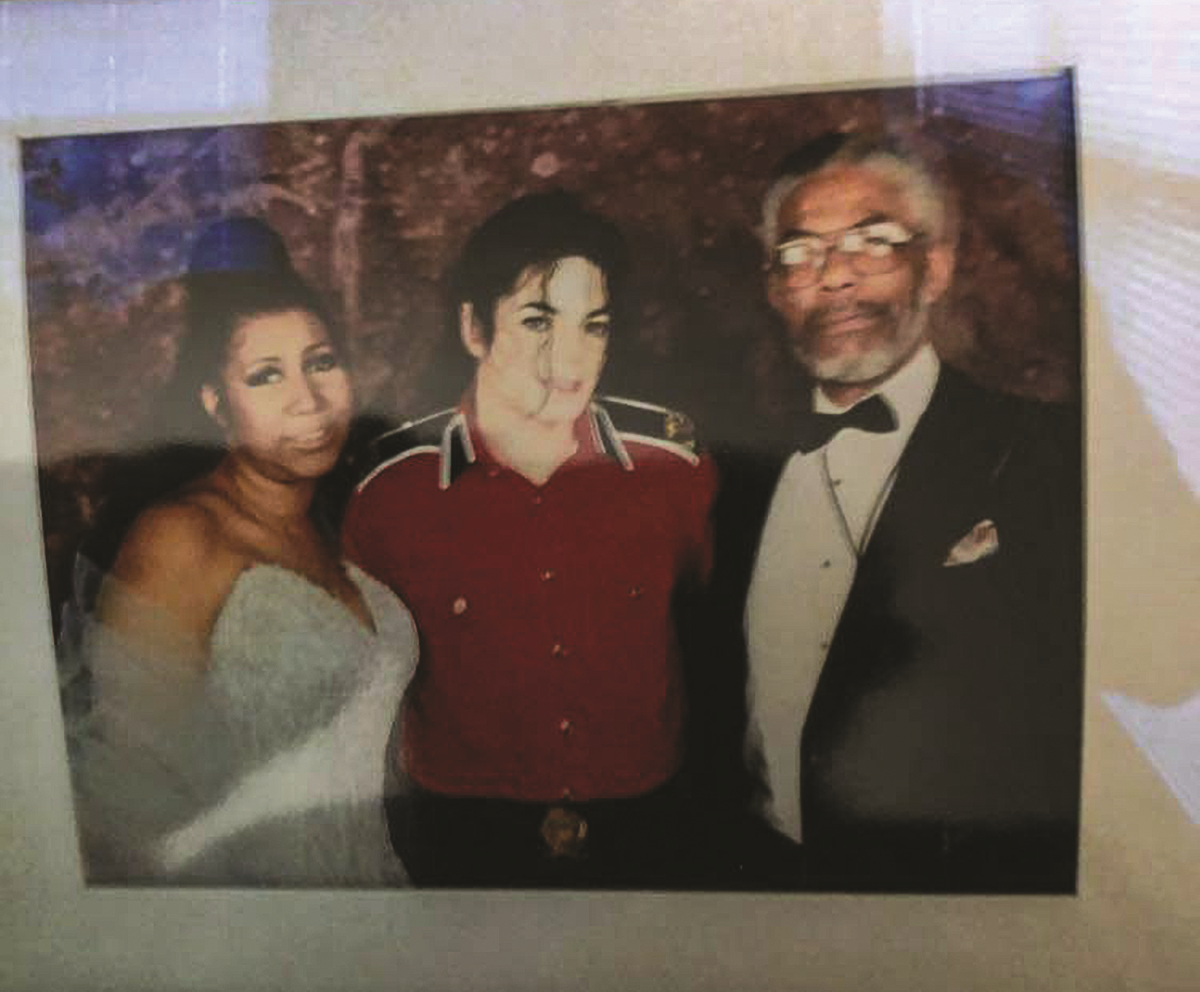 Aretha Franklin,  Michael Jackson &  Joe Schaffner 