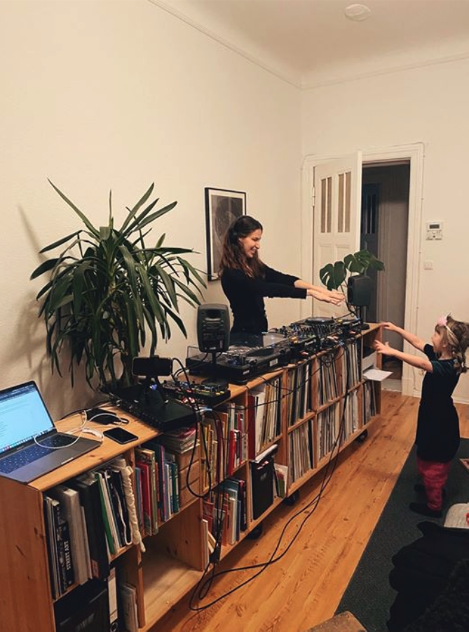 La Fleur in her Berlin home