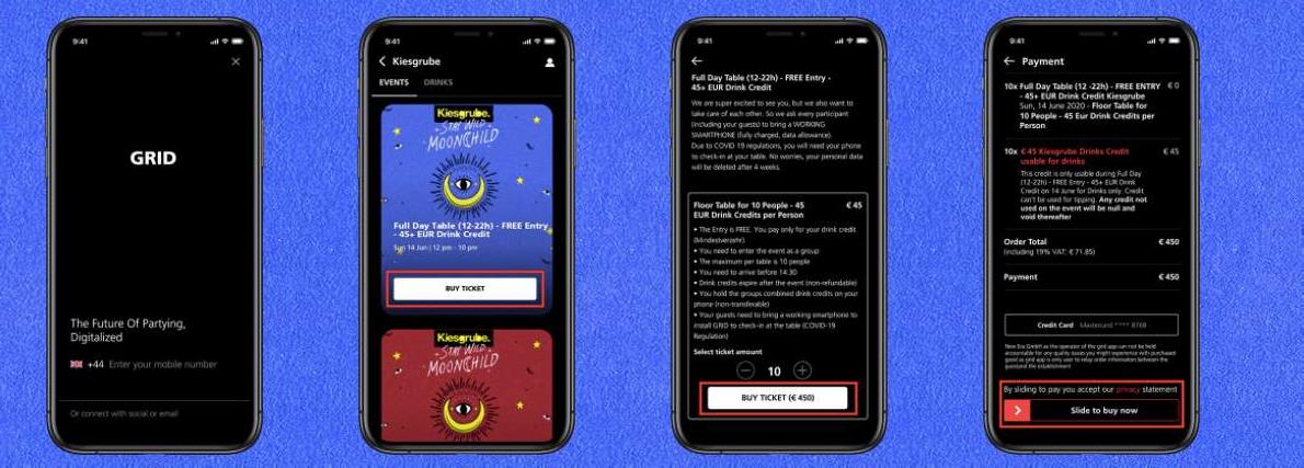 The GRID app