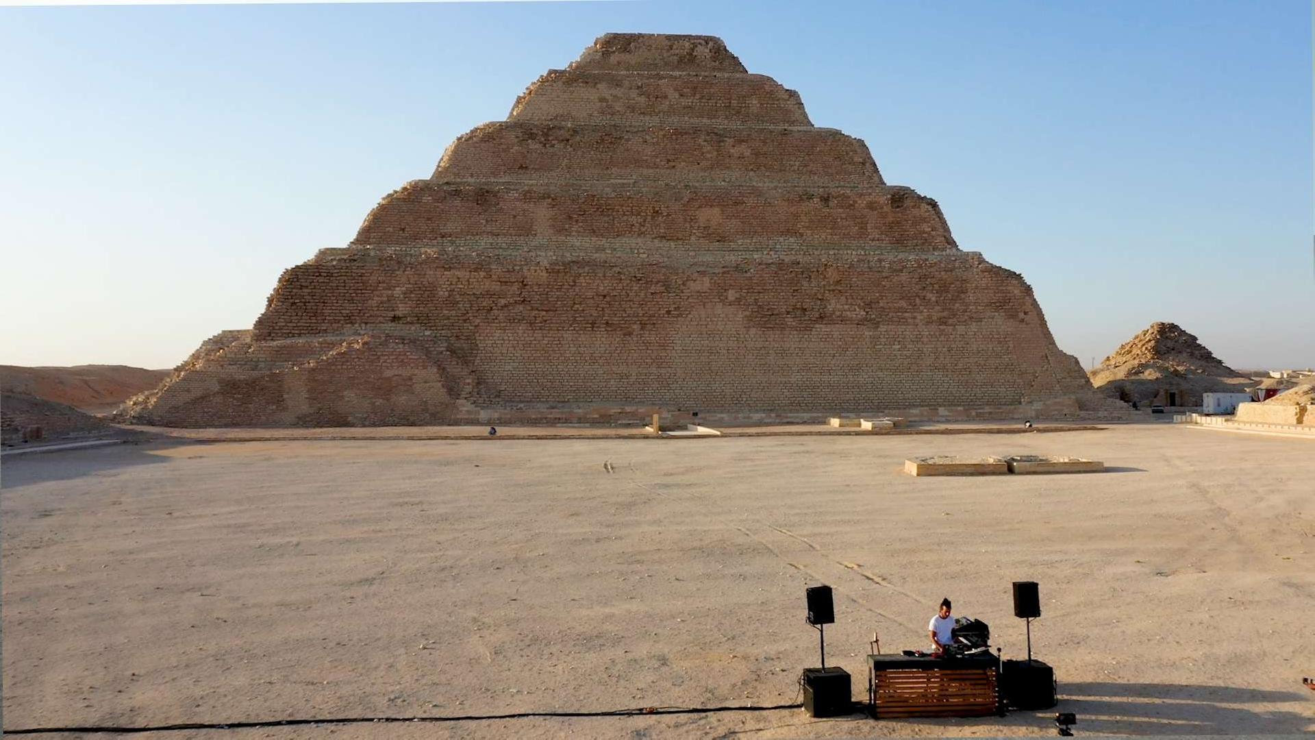 Pyramid of Djoser.