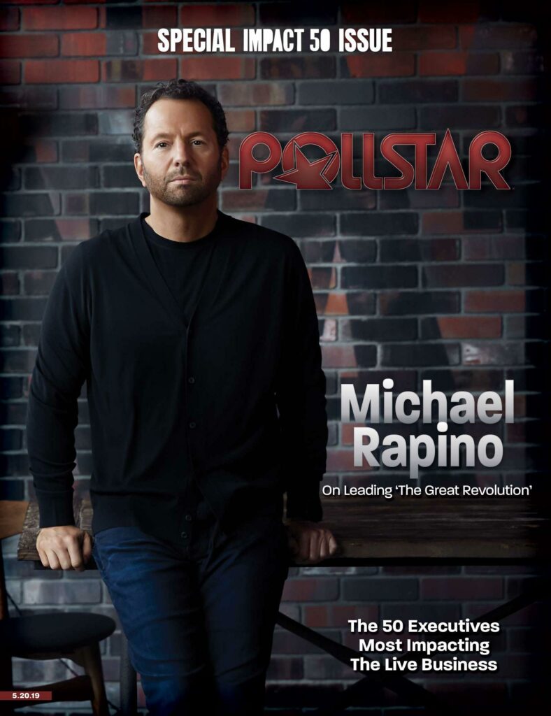 Live Nation’s Michael Rapino Named Most Impactful Executive of 2019