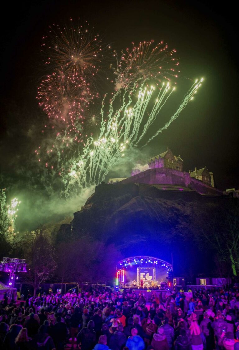 Ian Georgeson / Edinburgh’s Hogmanay via AP