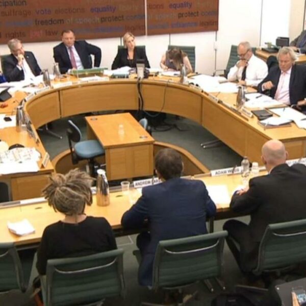 Screenshot parliamentlive.tv