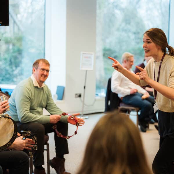 ASM Global team take part in music therapy workshop with Nordoff And Robbins