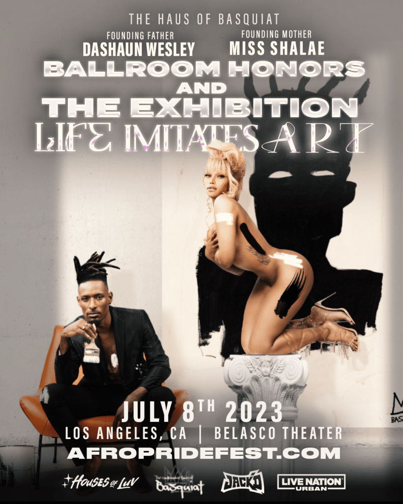 Afro Pride Life Imitates Art Ball Admat 1