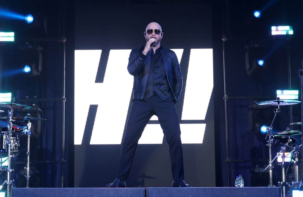 Pitbull Performs at Atlantis Paradise Island, Bahamas Music Making Waves Concert Series