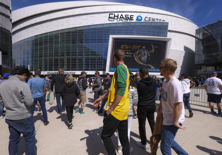Boston Celtics Vs Golden State Warriors at Chase Center