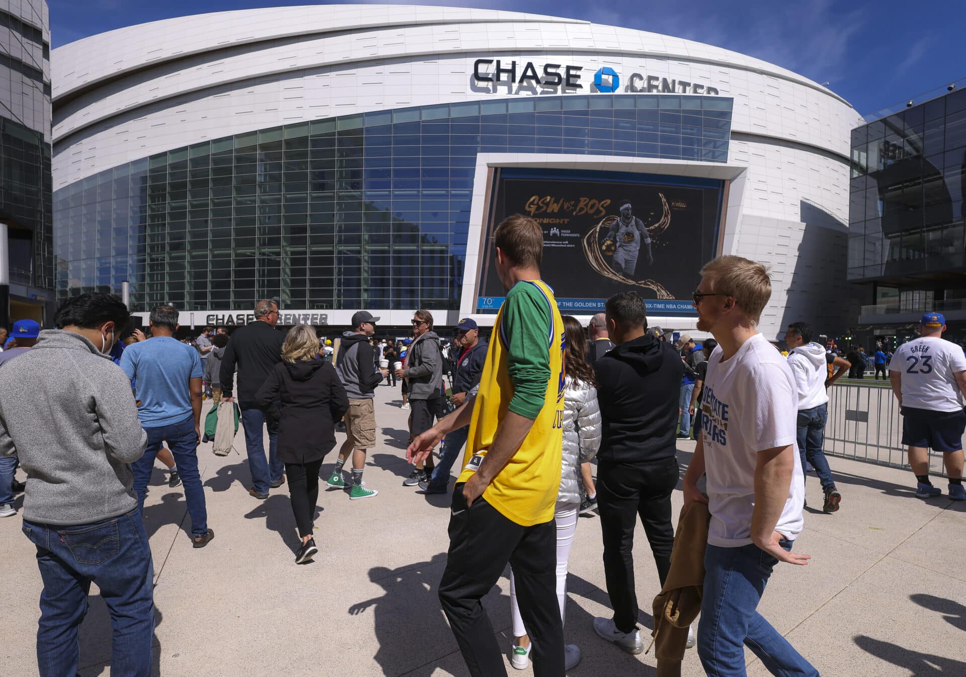 Boston Celtics Vs Golden State Warriors at Chase Center