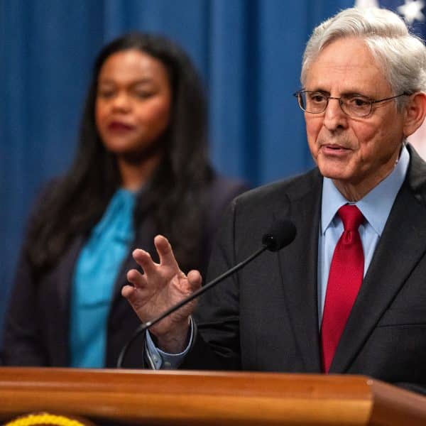 Attorney General Garland Holds Press Conference On Anti Trust Action