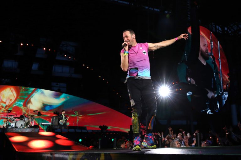 Coldplay Perform In Copenhagen