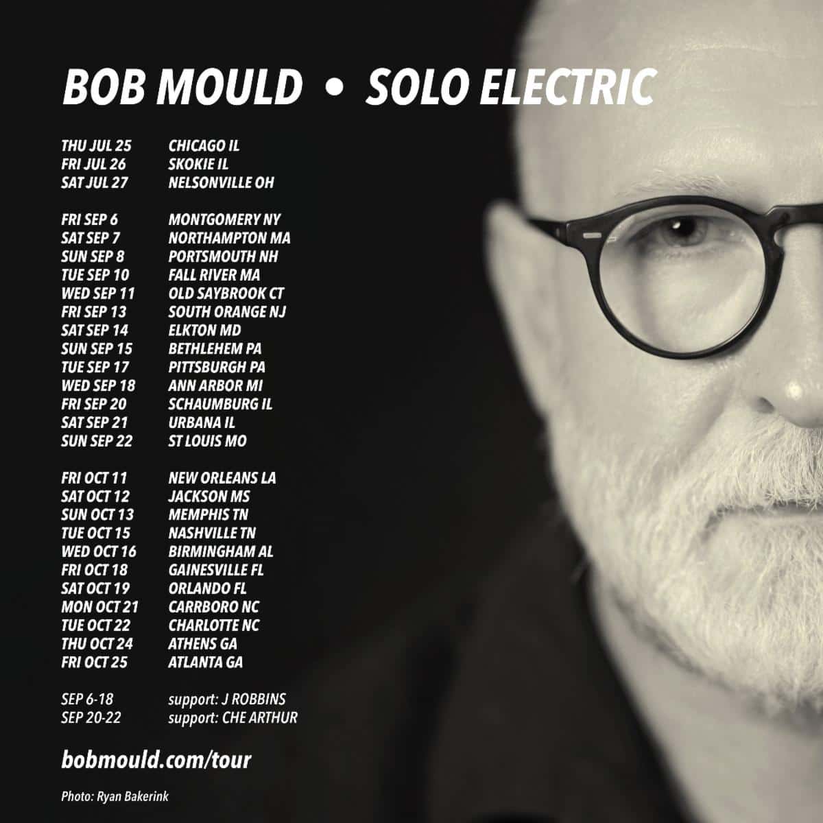 Bob Mould Unveils Solo Fall Tour Dates Pollstar News