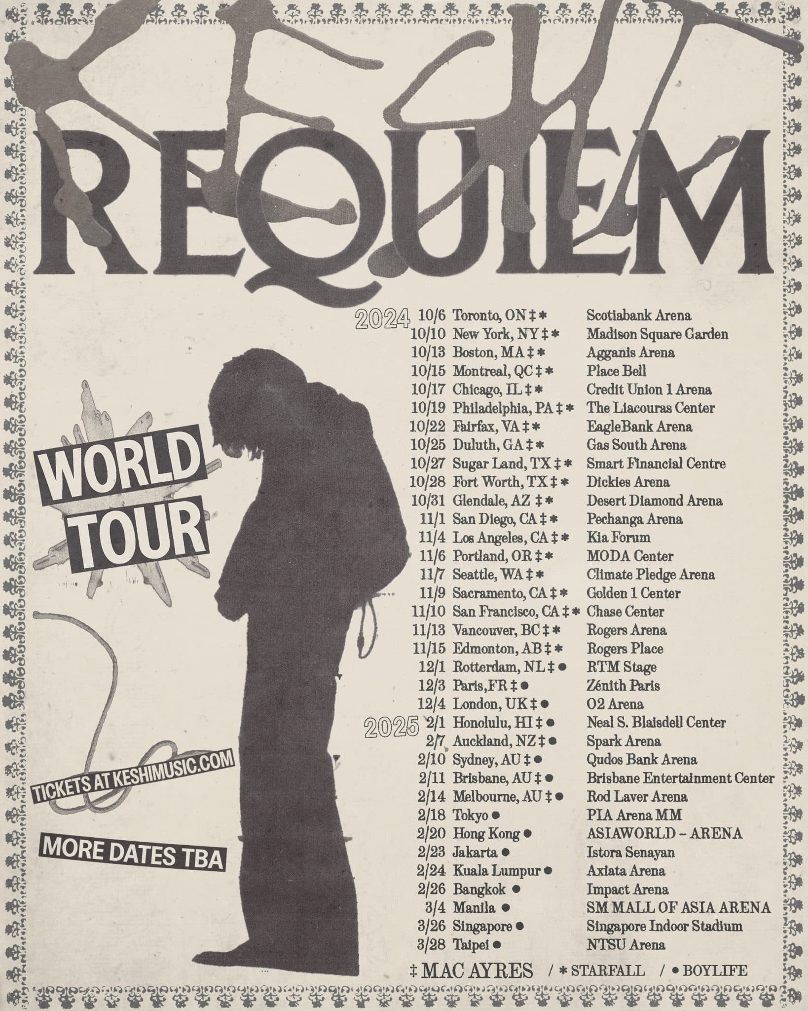 keshi Embarking On 35-Date 'Requiem World Tour' In October