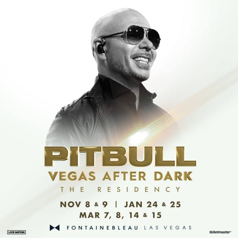 Static Social Instagram 1080x1080 Pitbull 2024 Regional FontainebleauLasVegas 1108