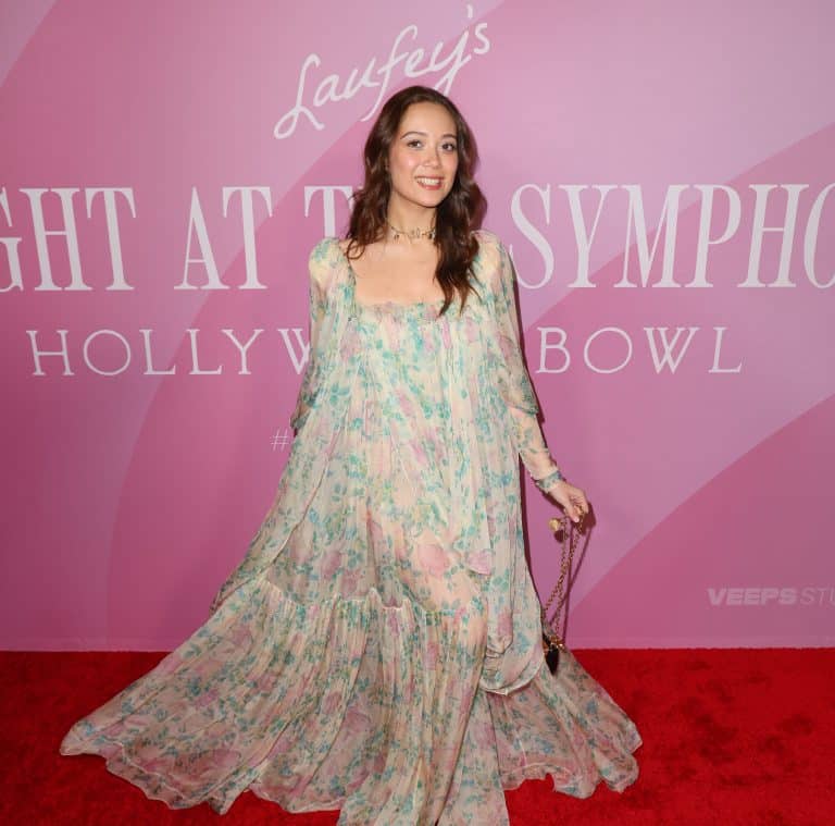 Laufey Premieres "A Night At The Symphony: Hollywood Bowl" At The Grove In L.A.