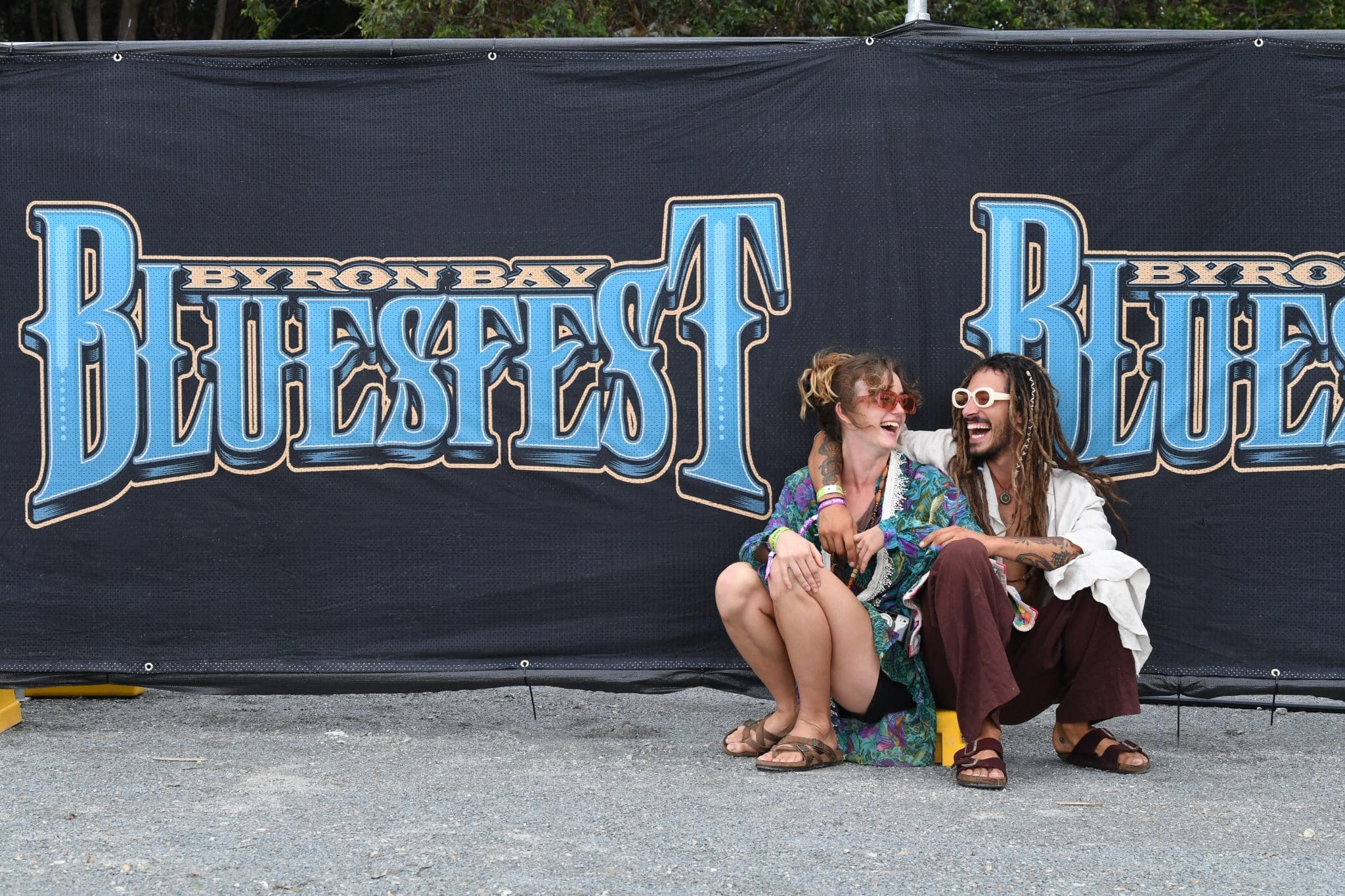 Festival Goers Attend Byron Bay Bluesfest 2023