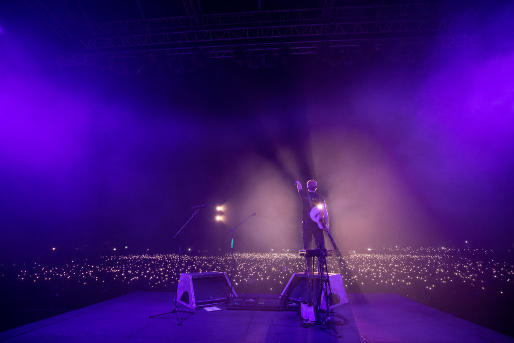 Credits Mark Surridge Ed Sheeran + =÷× India Tour 2025, produced and promoted by BookMyShow Live