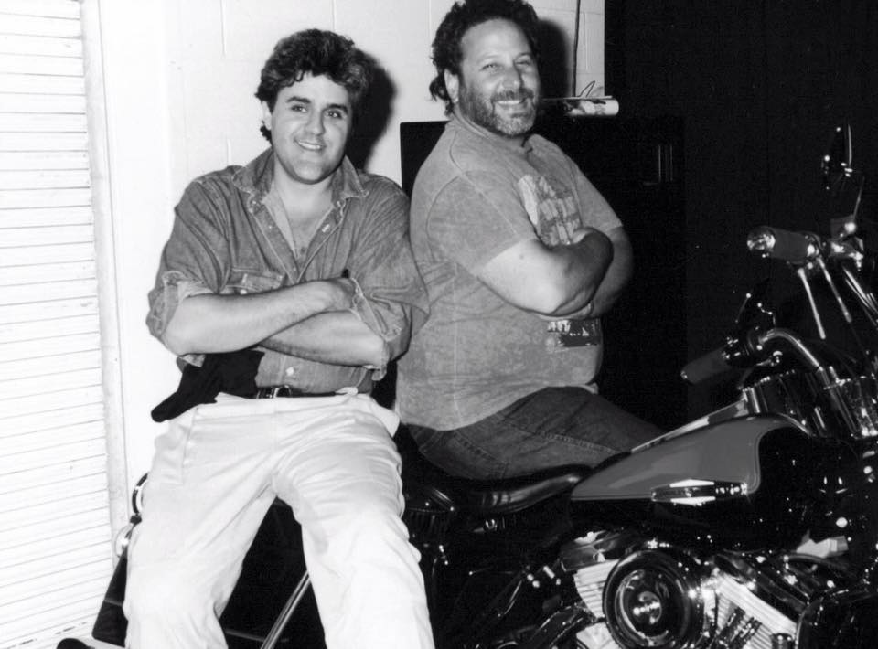 Kenny Sprackam with Jay Leno