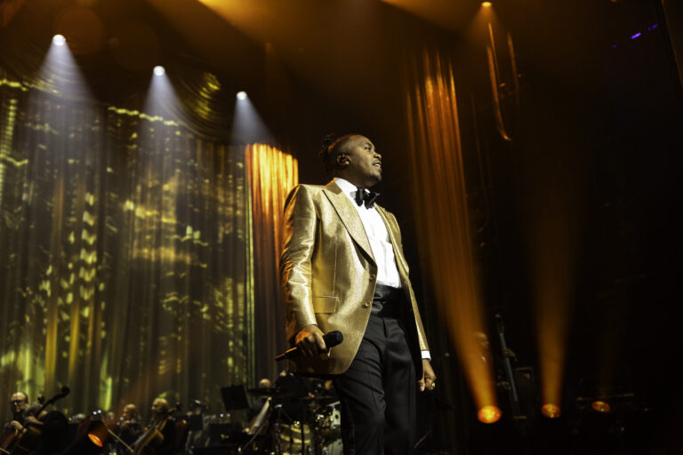 Nas Performs with the Las Vegas Philharmonic at Encore Theater at Wynn Las Vegas 8.29.24 Credit Tony Tran Global Media Group