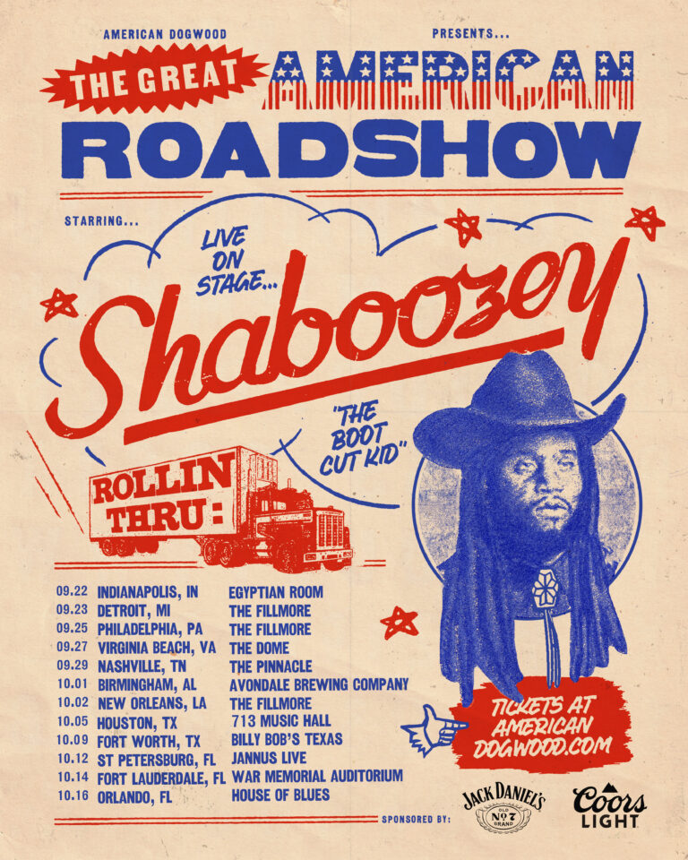 Shaboozey The Great American Roadshow admat