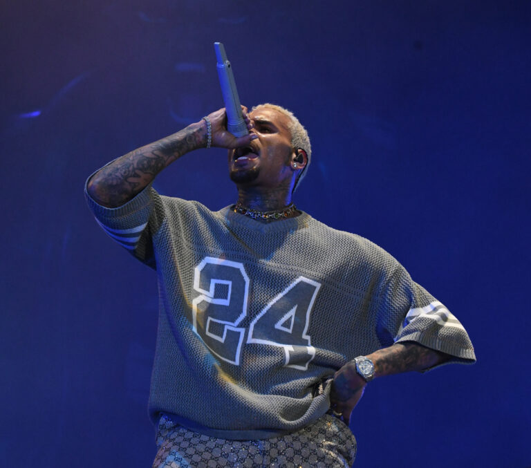 American Artist Chris Brown Performs In South Africa