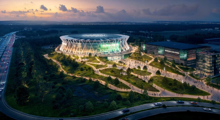 Munich Arena The Iconic View CROPPED