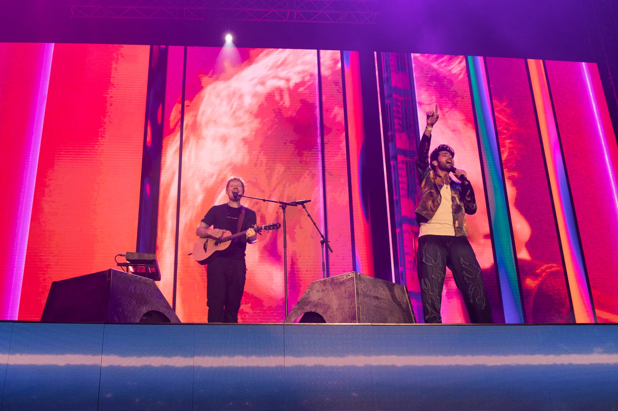 Credits Mark Surridge Armaan Malink with Ed Sheeran SMALL