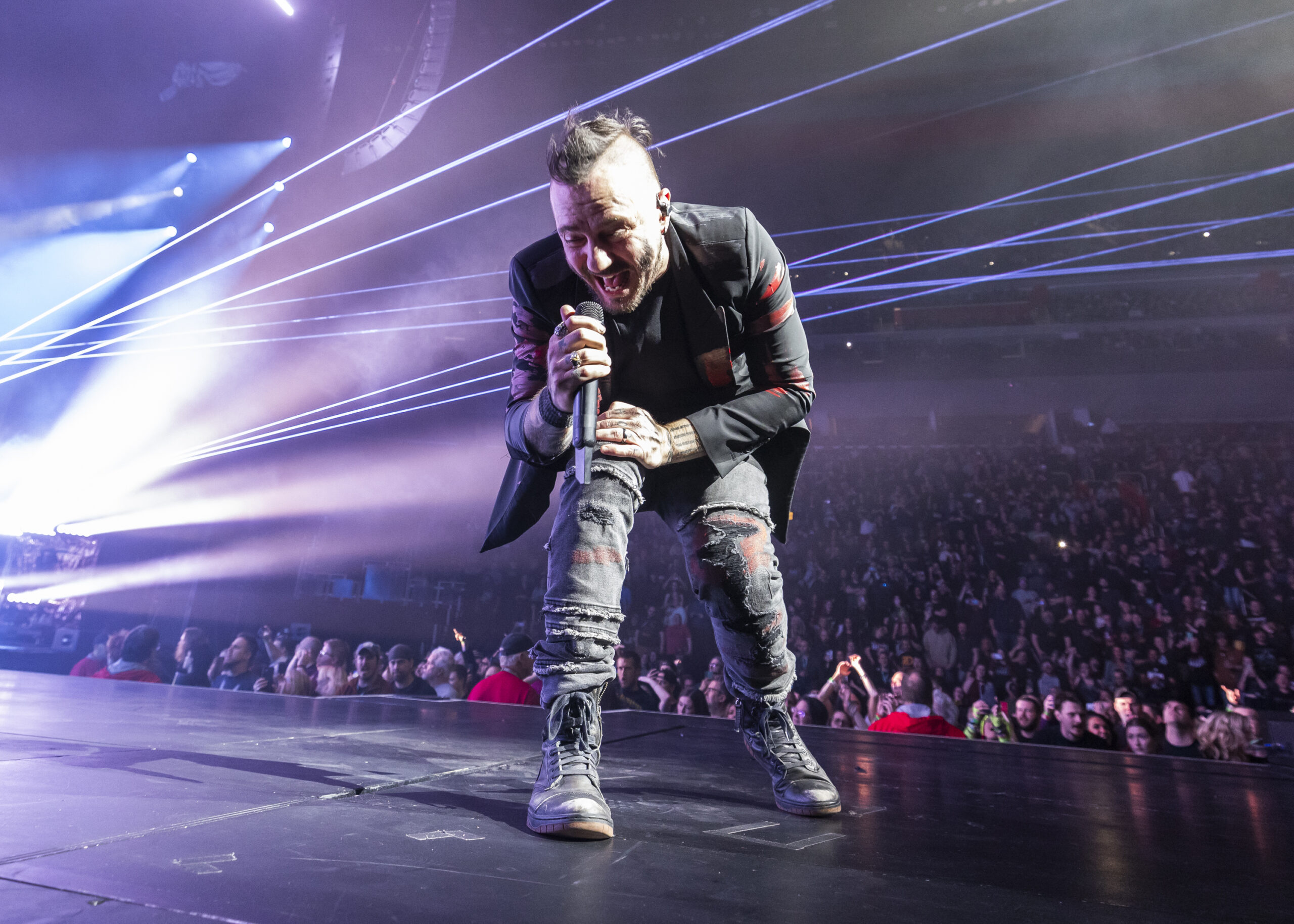 Disturbed In Concert Detroit, MI