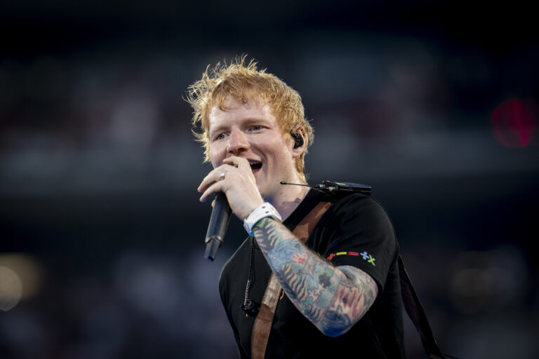 Ed Sheeran Performs In Madrid
