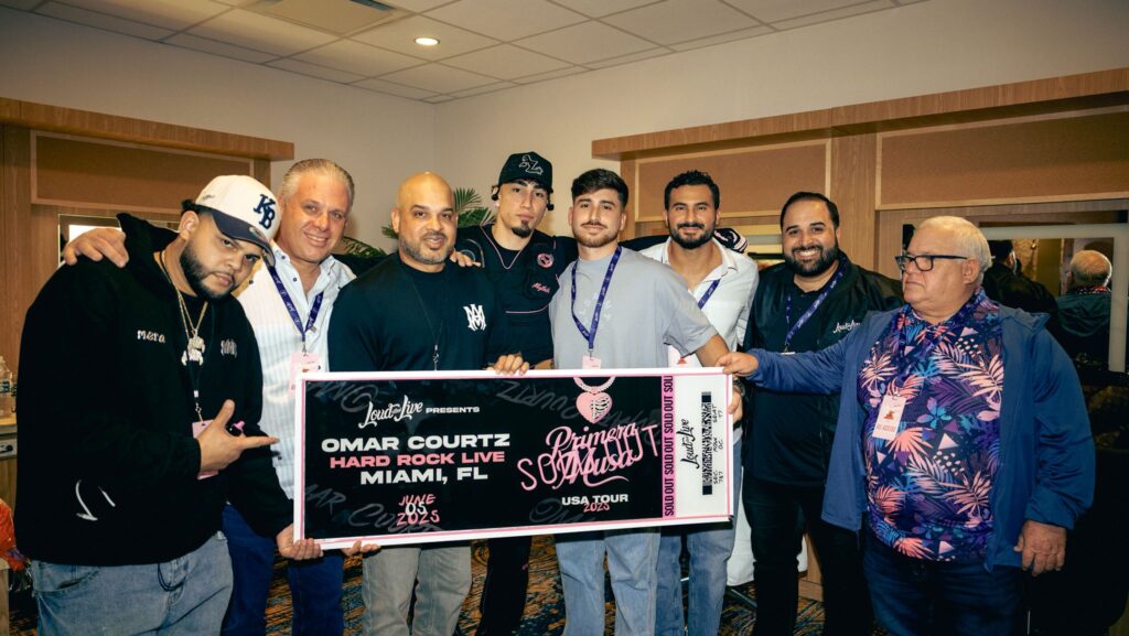 OMAR COURTZ SOLD OUT HARD ROCK LIVE