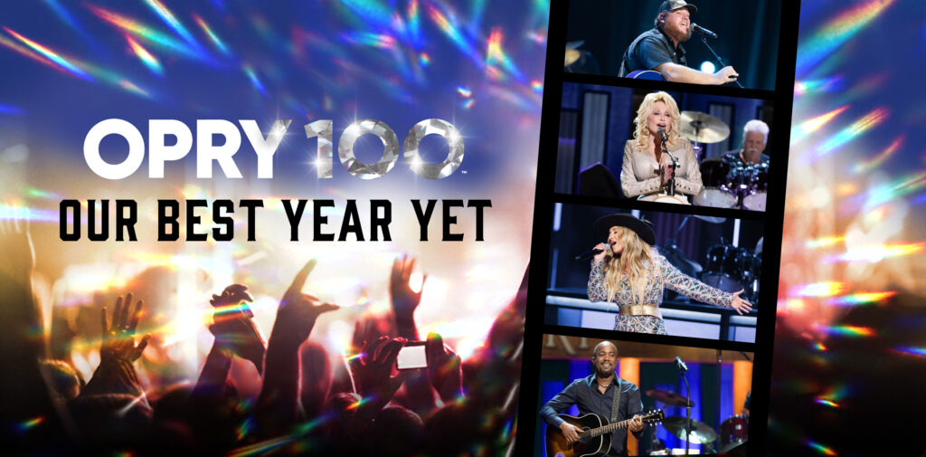 Current image: OPRY100 HeroImage Announcement