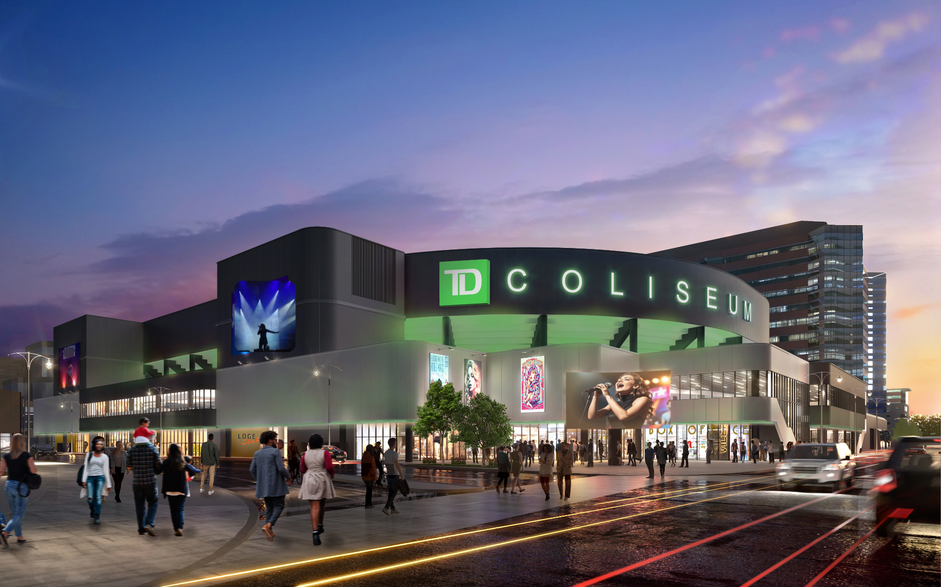 TD Coliseum Venue Exterior v2