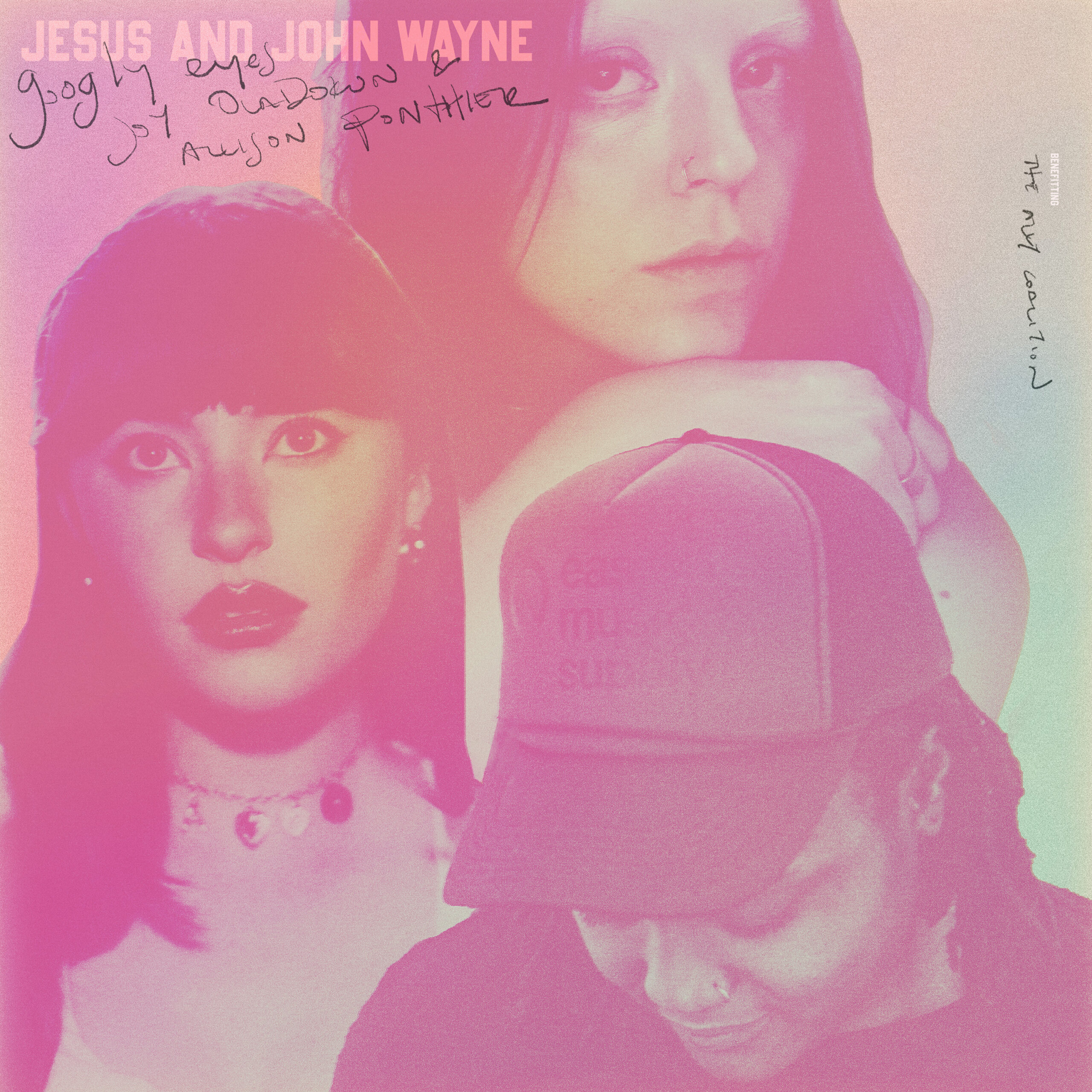 googly eyes, Joy Oladokun, Allison Ponthier Jesus and John Wayne ARTWORK (1)