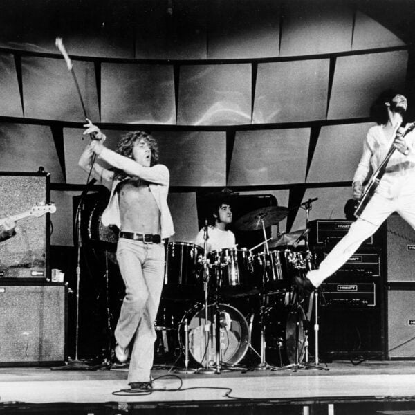 Rock And Roll Band The Who" Performing