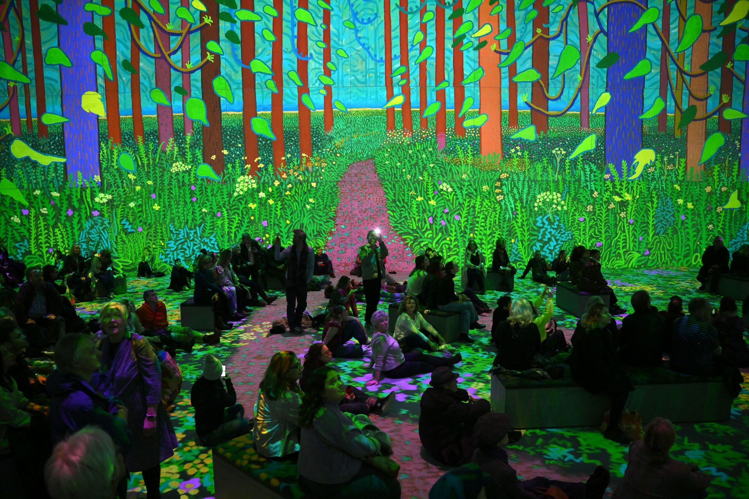 BRITAIN ART HOCKNEY