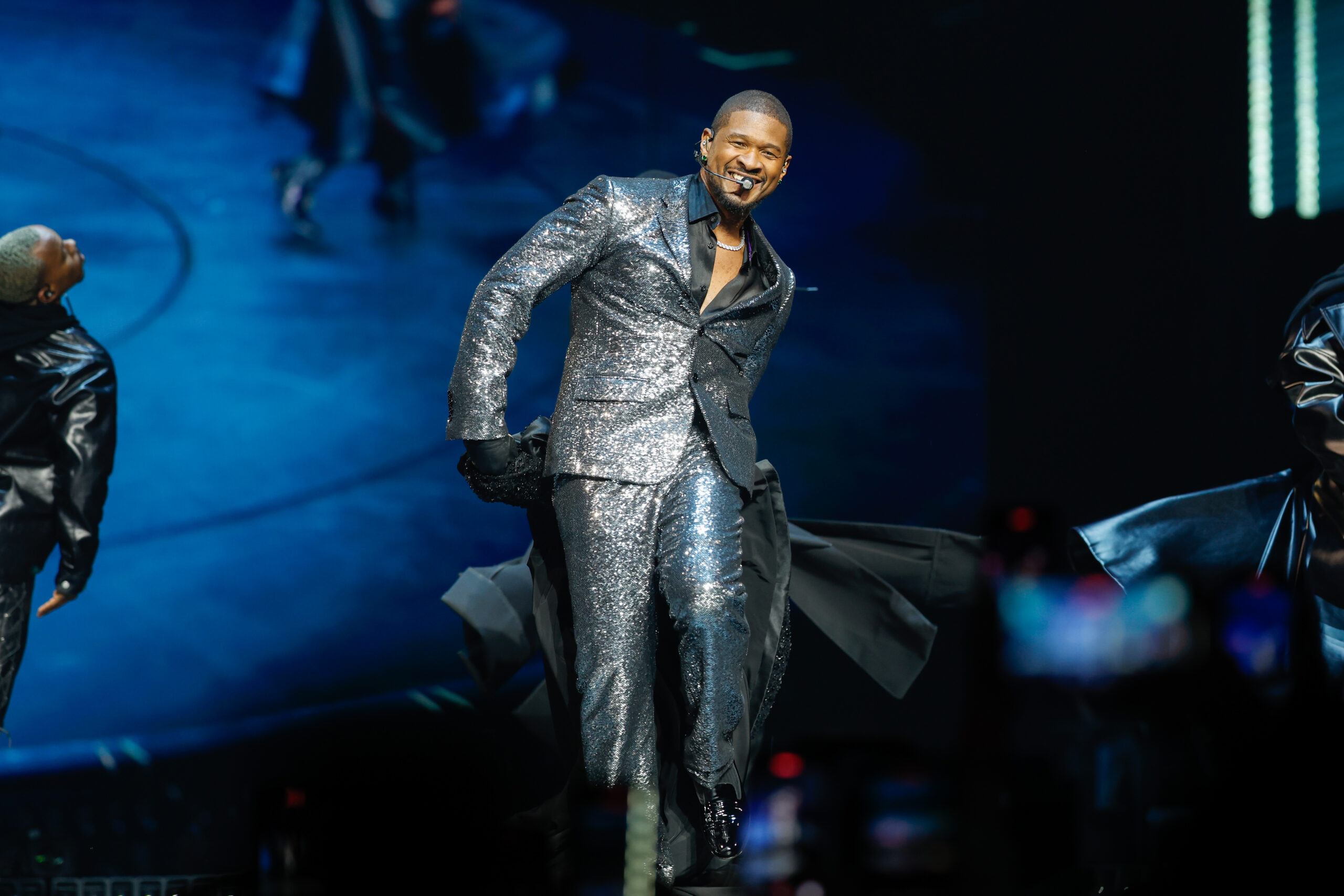 Usher Performs At Accor Arena In Paris