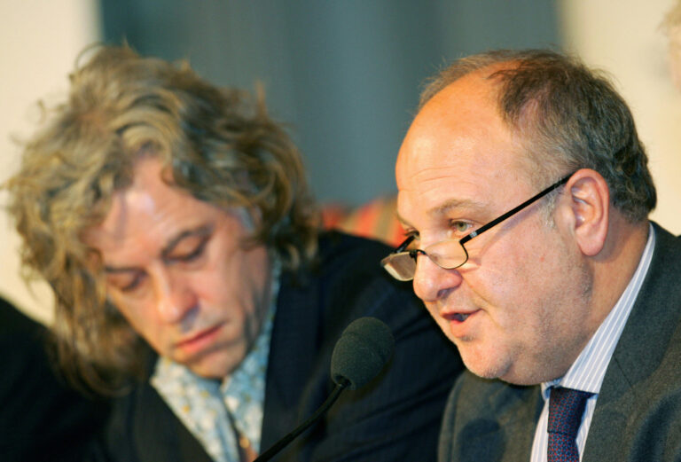 Concerty promoter Harvey Goldsmith speak