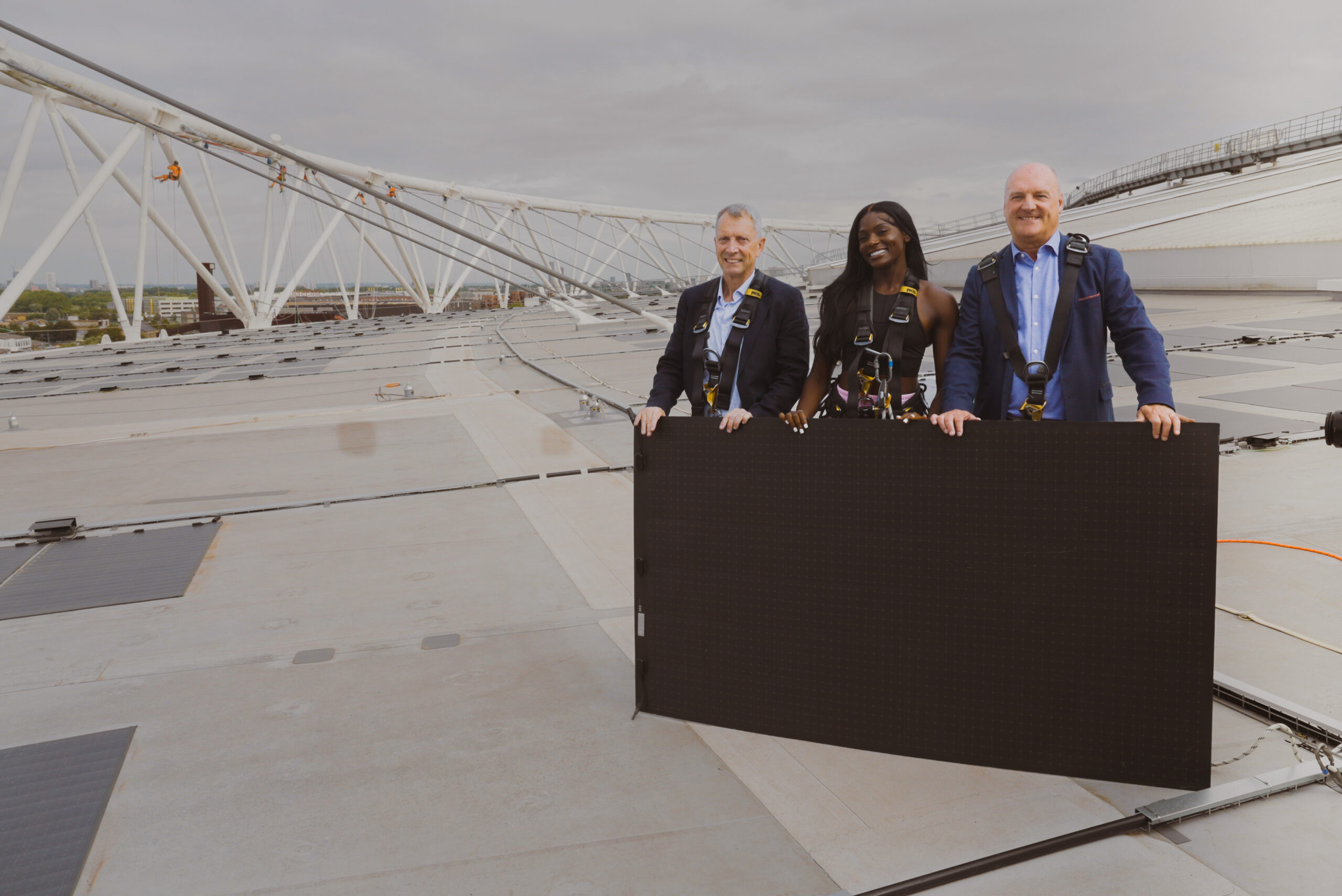 Jack Buckner. Daryll Neita. Graham Gilmore roof 2
