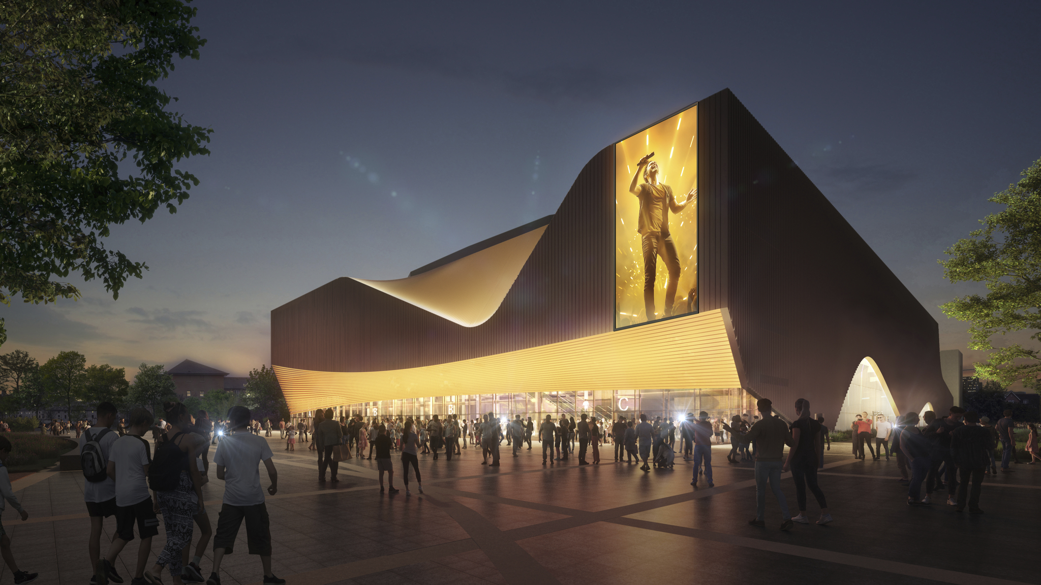 Cardiff Arena image south view