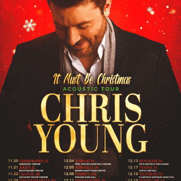 ChrisYoung 2025 Christmas 1080x1350 TourPoster01