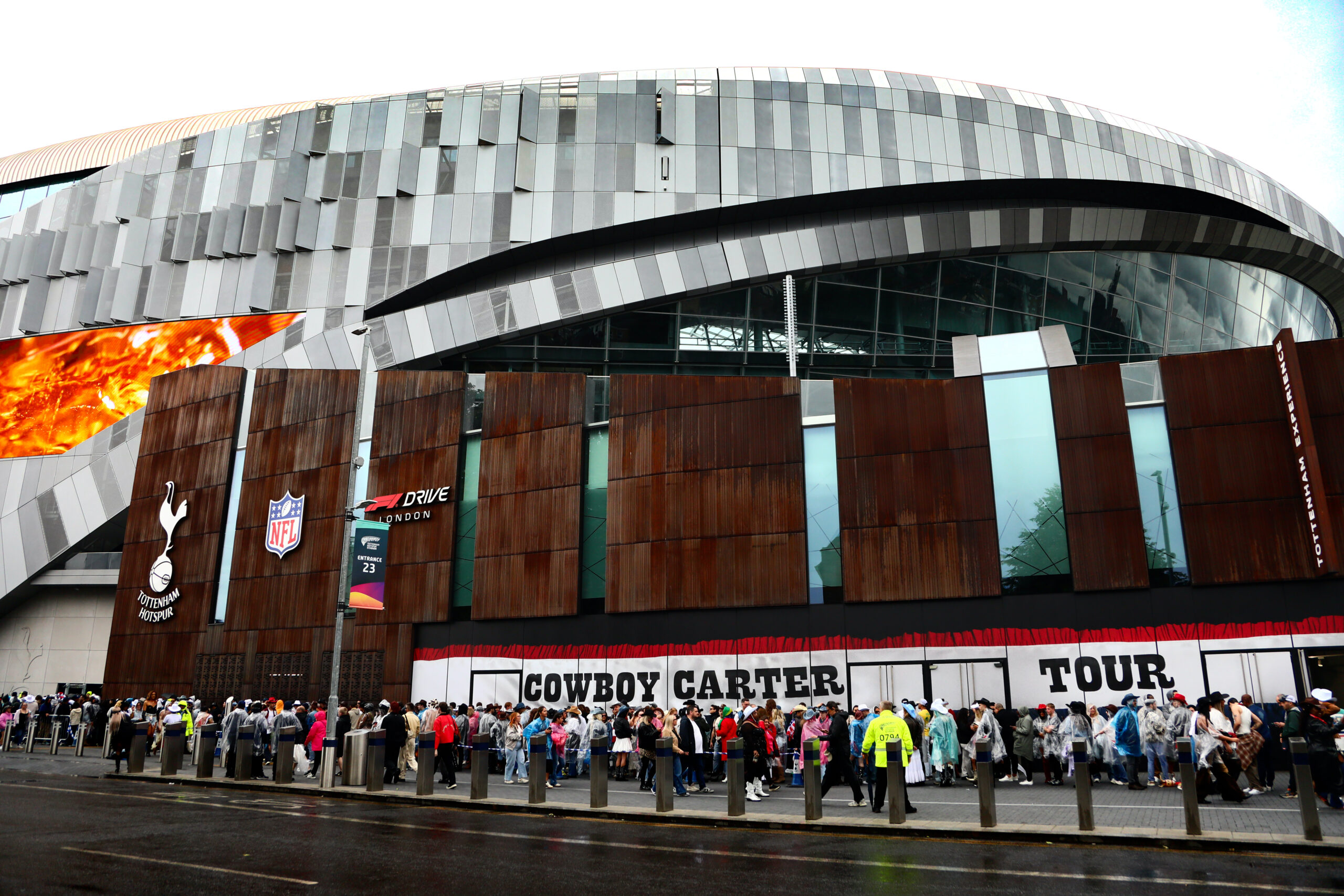Beyonce Fans Travel To Tottenham For London Leg Of Cowboy Carter Concert