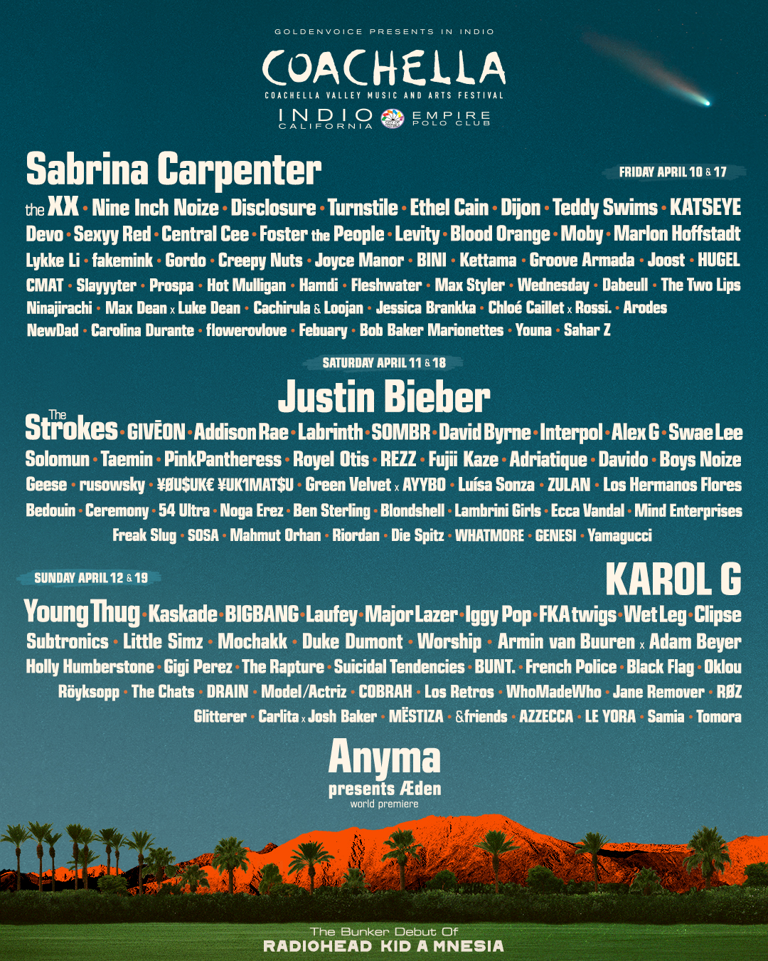 Coachella Lineup Image