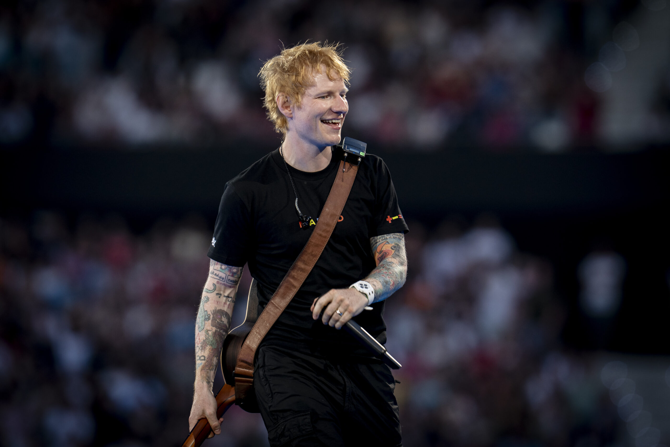 Ed Sheeran Performs In Madrid